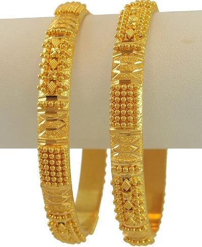 GOLD BANGLE SET 